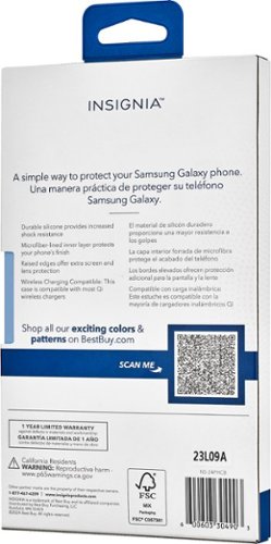 Insignia™ Silicone Case for Samsung Galaxy S24+ - Black HOW TO BUY