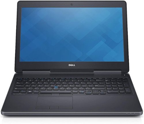 Dell Precision 7520 Laptop Intel Core i7-6820HQ 2.7GHz 16GB 512GB Windows 10 Pro - Refurbished - Black