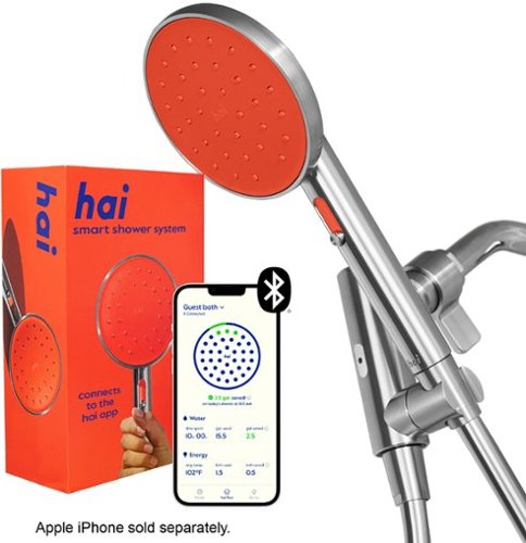 hai - Smart 2.5 GPM Handheld Showerhead - Persimmon