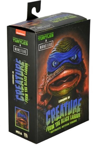 NECA Universal Monsters/Teenage Mutant Ninja Turtles 7” Scale Action Figure - Leonardo as Creature from the Black Lagoon HOW TO BUY