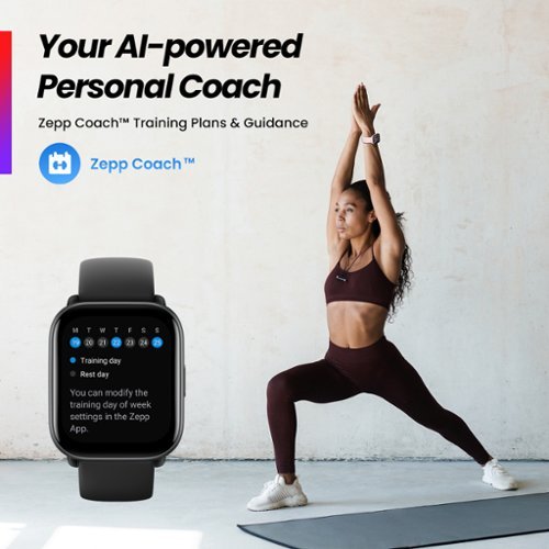 Amazfit Active Smartwatch 35.9mm Aluminum Alloy - Pink BUY IN SINGAPORE