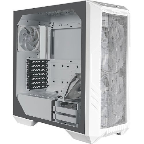 Cooler Master - HAF ATX/Micro ATX/ITX/SSI CEB/EATX Mid-tower Case - White