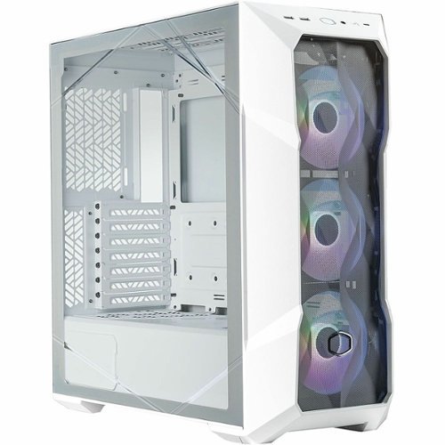 Cooler Master - MasterBox TD500 Mini ITX/Micro ATX/ATX/SSI CEB/EATX Mid-tower Case - White