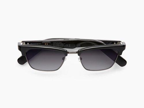 Lucyd Lyte Clubmaster Wireless Connectivity Audio Sunglasses - Earthbound XL WORLDWIDE DELIVERY