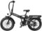 Heybike - Mars 2.0 Foldable E-bike w/ 45mi Max Operating Range & 28 mph Max Speed - Black-Front_Standard 