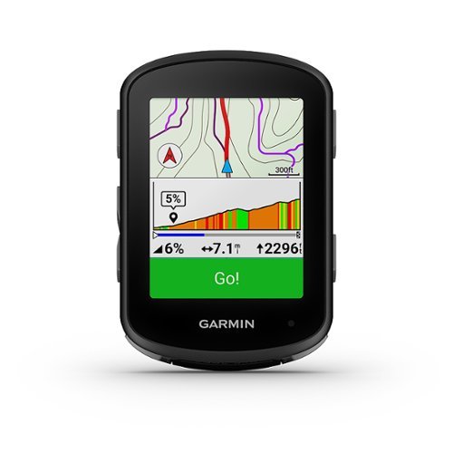 Garmin - Edge 540 Bundle 2.6" GPS Bike Computer - Black
