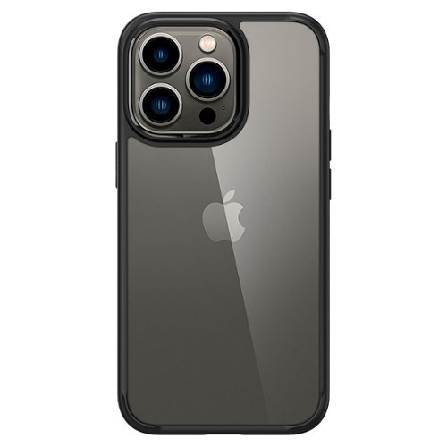 Spigen - Crystal Hybrid Case for Apple iPhone 13 Pro Max - Matte Black