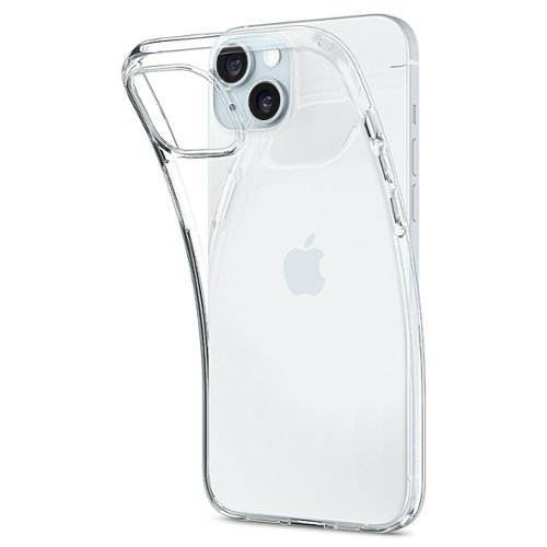 Spigen Crystal Flex Case for Apple iPhone 15/14/13 - Crystal Clear GLOBAL SHIPPING