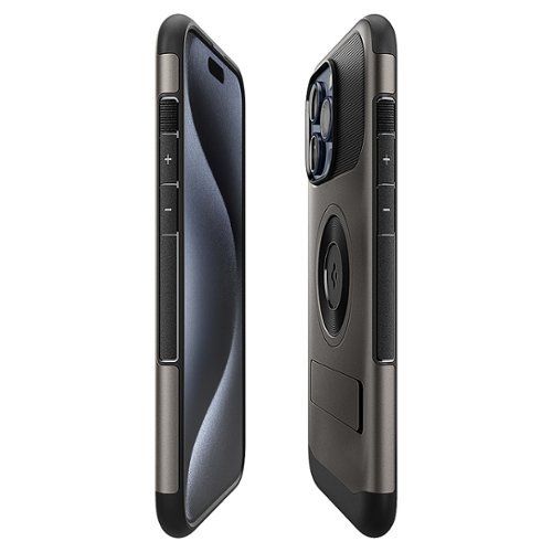 Spigen Slim Armor MagFit Case for Apple iPhone 15 Pro - Gunmetal BUY ONLINE