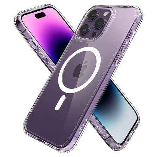 Spigen Crystal Hybrid MagFit Case for Apple iPhone 14 Pro - Crystal Clear GLOBAL SHIPPING