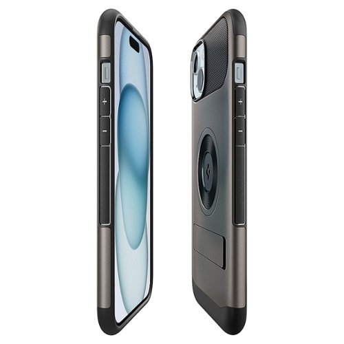 Spigen Slim Armor MagFit Case for Apple iPhone 15 Plus/14 Plus - Gunmetal BUY ONLINE