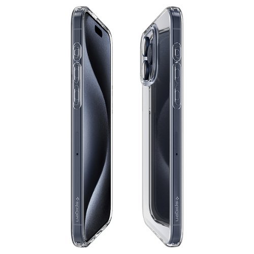 Spigen Crystal Flex Case for Apple iPhone 15 Pro Max - Crystal Clear BUY IN EUROPE
