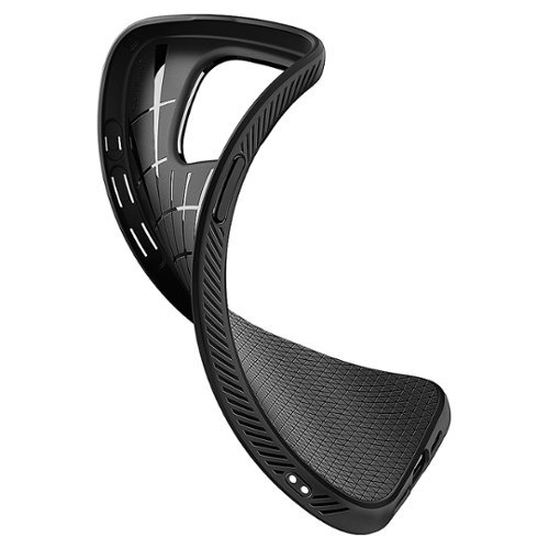 Spigen Air Grip Case for Apple iPhone 15 Pro - Matte Black BUY IN MIDDLE EAST