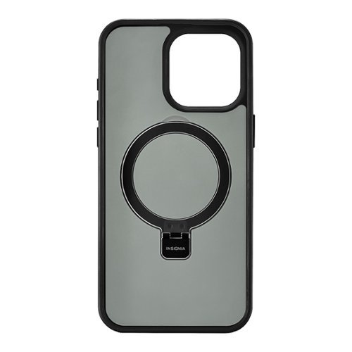 Insignia™ Hard-Shell Case with MagSafe Kickstand for iPhone 15 Pro Max - Black WORLDWIDE DELIVERY