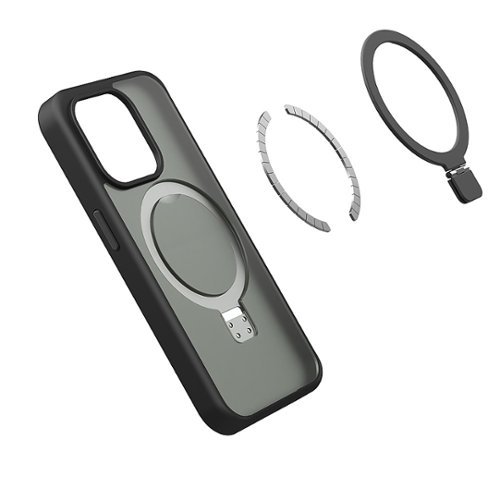 Insignia™ Hard-Shell Case with MagSafe Kickstand for iPhone 15 Pro - Black HOW TO BUY