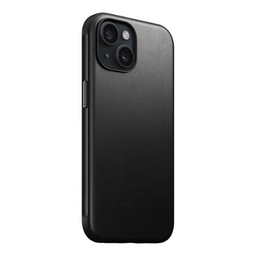 Nomad Modern Leather Case with Magsafe for Apple iPhone 15 - Black WHERE TO BUY