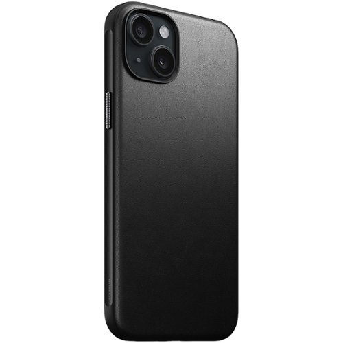 Nomad  Modern Leather Case with Magsafe for Apple iPhone 15 Plus - Black WHERE TO BUY