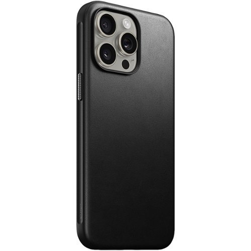Nomad Modern Leather Case with Magsafe for Apple iPhone 15 Pro Max - Black WHERE TO BUY