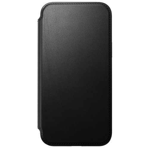 Nomad Modern Leather Folio with Magsafe for Apple iPhone 15 Plus - Black SHOP ONLINE