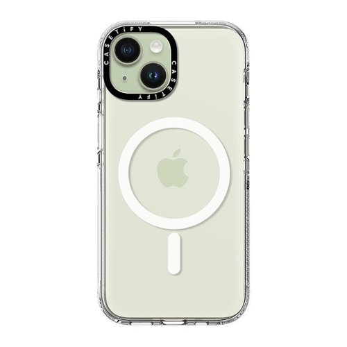 CASETiFY Case with MagSafe for Apple iPhone 15 - Clear GLOBAL SHIPPING