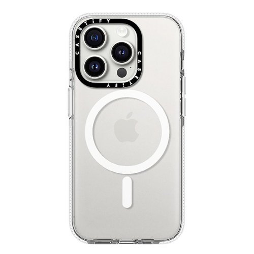 CASETiFY Case with MagSafe for Apple iPhone 15 Pro - Clear GLOBAL SHIPPING