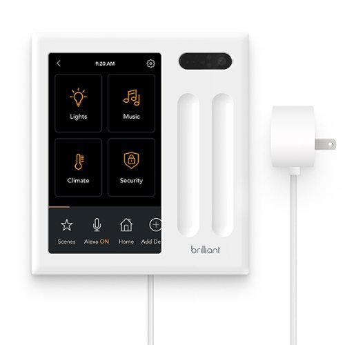 Brilliant Smart Home Plug-in Control Panel - White