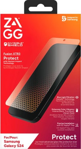 ZAGG InvisibleShield Glass Fusion XTR3 Screen Protector for Samsung Galaxy S24 - Clear SHOP ONLINE