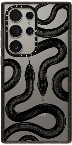  CASETiFY - Impact Case for Samsung Galaxy S24 Ultra - Black Kingsnake