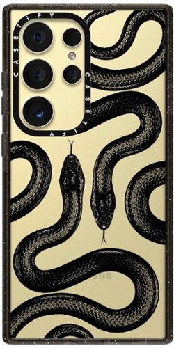 CASETiFY Impact Case for Samsung Galaxy S24 Ultra - Black Kingsnake GLOBAL SHIPPING