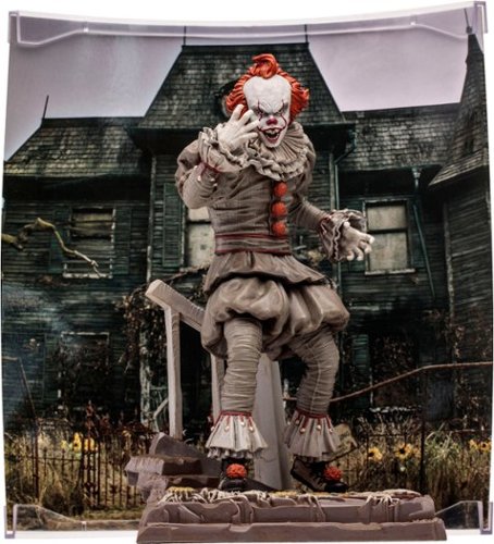 McFarlane Toys 6 Posed Figure - Pennywise (IT Chapter 2) - Movie Maniacs WB100 WORLDWIDE DELIVERY