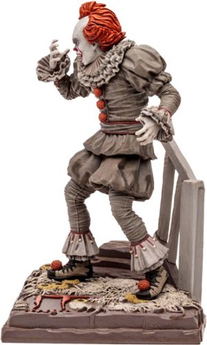 McFarlane Toys 6 Posed Figure - Pennywise (IT Chapter 2) - Movie Maniacs WB100 BUY ONLINE