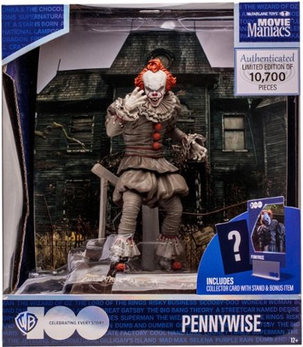 McFarlane Toys 6 Posed Figure - Pennywise (IT Chapter 2) - Movie Maniacs WB100 BUY IN EUROPE