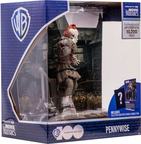 McFarlane Toys 6 Posed Figure - Pennywise (IT Chapter 2) - Movie Maniacs WB100 BUY IN MIDDLE EAST