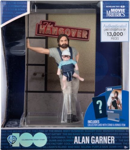McFarlane Toys 6 Posed Figure - Alan Garner (The Hangover) - Movie Maniacs WB100 SHOP ONLINE