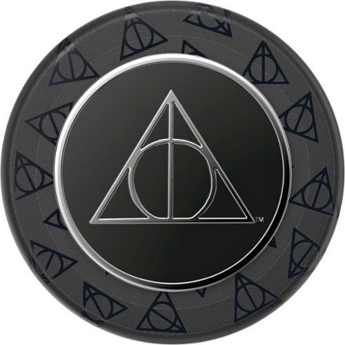 

PopSockets - MagSafe Round PopGrip Cell Phone Grip & Stand with Adapter Ring - Harry Potter Enamel Deathly Hallows
