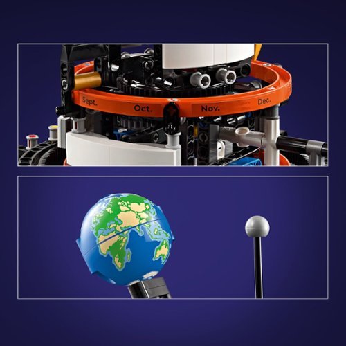LEGO Technic Planet Earth and Moon in Orbit Space Toys Set 42179 WORLDWIDE DELIVERY
