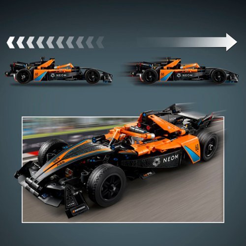 LEGO Technic NEOM McLaren Formula E Race Car Toy and Birthday Gift