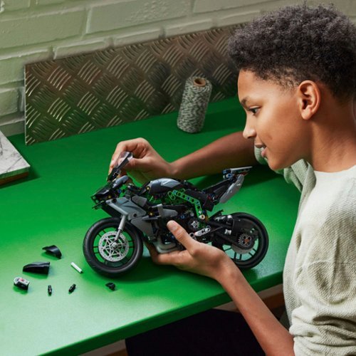 LEGO Technic Kawasaki Ninja H2R Motorcycle Toy, Kids Room Décor, 42170 GLOBAL SHIPPING