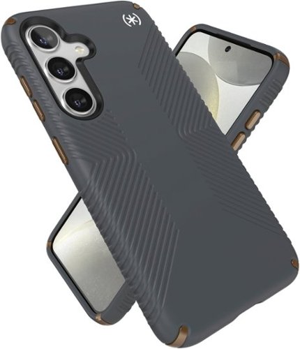 Speck Presidio2 Grip Case for Samsung Galaxy S24 - Charcoal Gray GLOBAL SHIPPING
