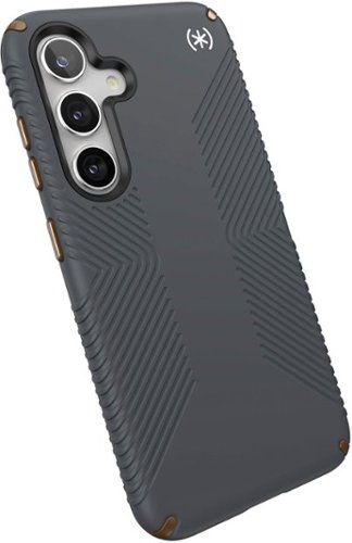 Speck Presidio2 Grip Case for Samsung Galaxy S24 - Charcoal Gray HOW TO BUY
