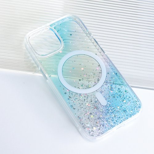 Bryten Starburst iPhone 15 Pro Case - Design with Sparkle Glitter, Silicon, MagSafe Compatible, Shockproof - Unicorn WHERE TO BUY
