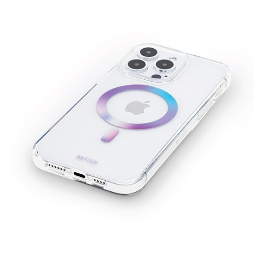 Bryten MagFX Design Phone Case for iPhone 15 Pro Max Case - Silicone, Compatible with MagSafe - Yellowing Resistant, Shockproof - Aura WORLDWIDE DELIVERY