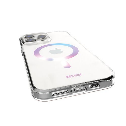 Bryten MagFX Design Phone Case for iPhone 15 Pro Max Case - Silicone, Compatible with MagSafe - Yellowing Resistant, Shockproof - Aura GLOBAL SHIPPING