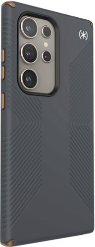 Speck Presidio2 Grip Case for Samsung Galaxy S24 Ultra - Charcoal Gray WORLDWIDE DELIVERY