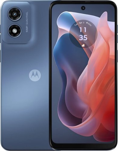Motorola - moto g play 2024 64GB (Unlocked) - Sapphire Blue