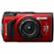 Olympus - OM SYSTEM TG-7 4K Video 12 Megapixel Waterproof Digital Camera - Red-Front_Standard