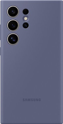 Photos - Case Samsung  Galaxy S24 Ultra Silicone  - Violet EF-PS928TVEGUS 