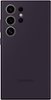 Samsung - Galaxy S24 Ultra Silicone Case - Dark Violet-Front_Standard