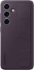 Samsung - Galaxy S24 Standing Grip Case - Dark Violet-Front_Standard