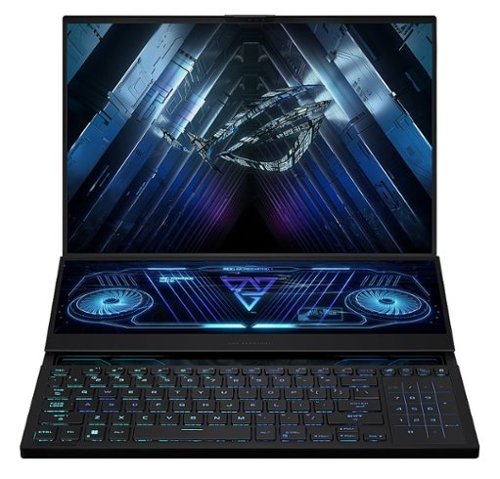 ASUS - ROG Zephyrus Duo 16 Gaming Laptop - 16” QHD Display - AMD Ryzen 9 with 32GB Memory - NVIDIA GeForce RTX 4080 - 1TB SSD - Black